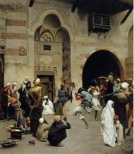 unknow artist Arab or Arabic people and life. Orientalism oil paintings 176 oil painting image